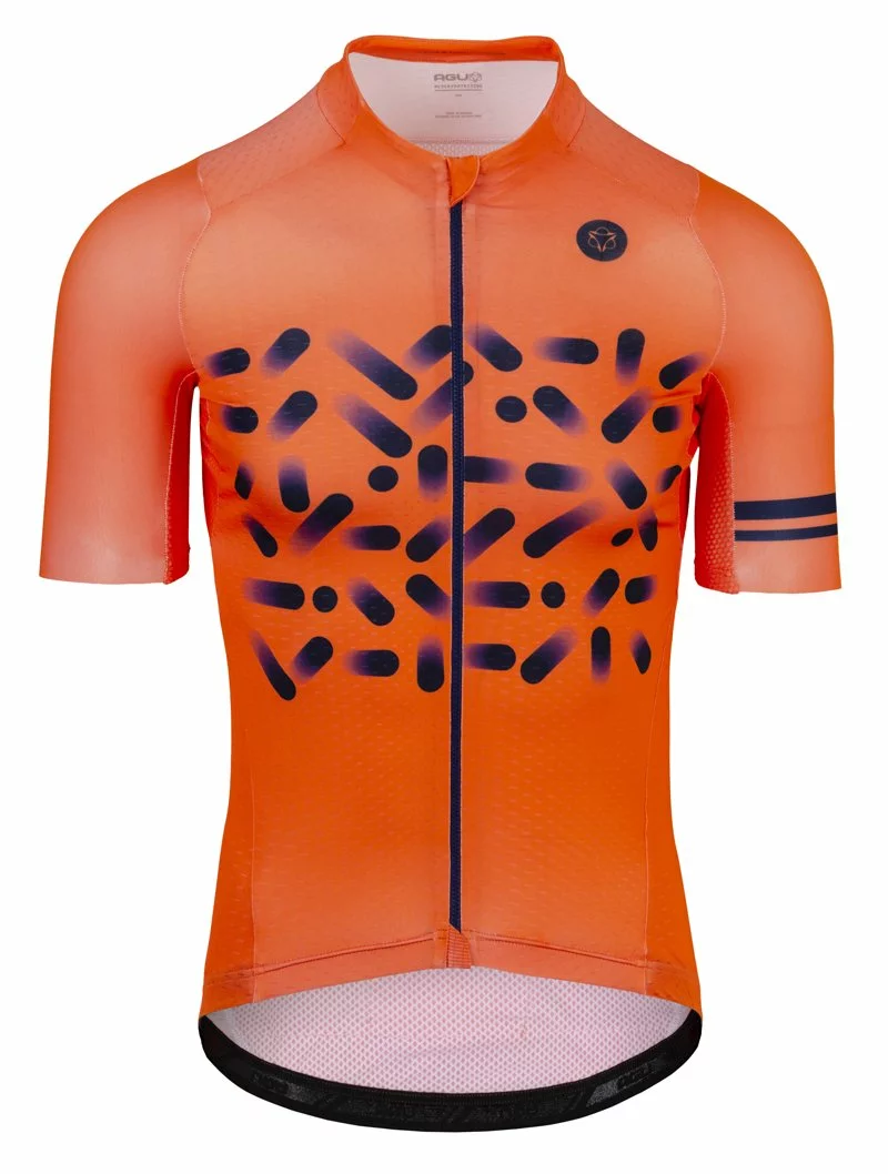 AGU Trend Spread Kortærmet Jersey Orange 3 AGU Trend Spread Kortærmet Jersey Orange