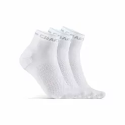 Craft CORE Dry Mid Sock 3-Pak Hvid