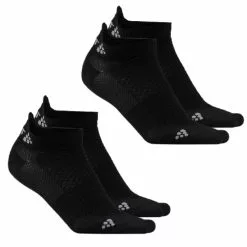 Craft Cool Shaftless Cykelstrømper 2-pak Sort