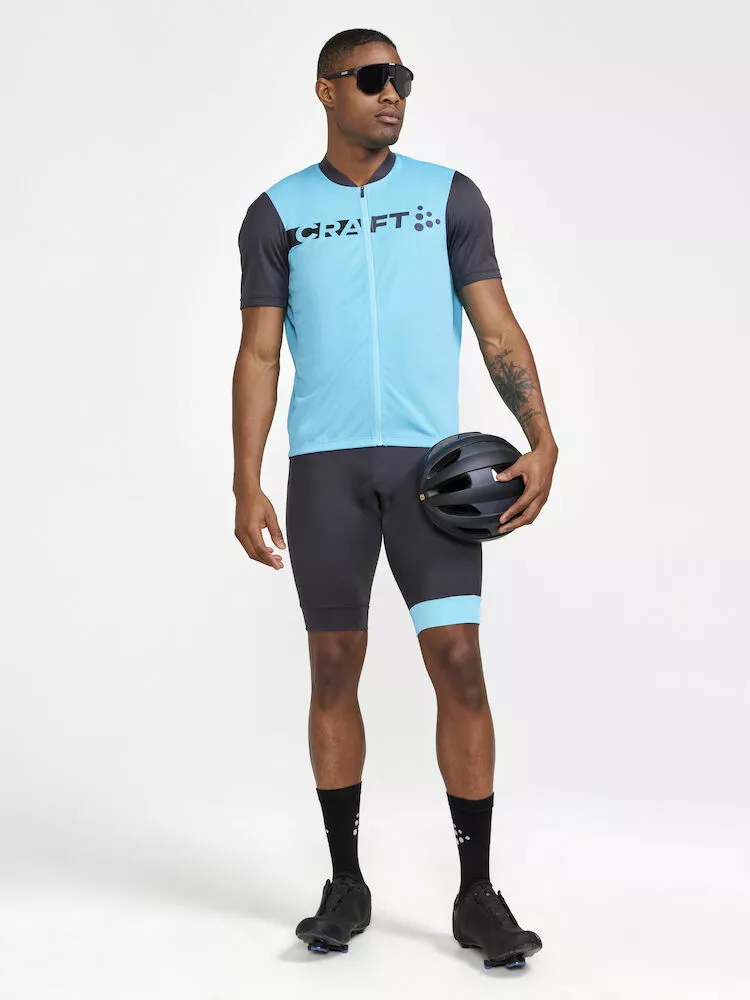 Craft Core Endur Logo Cykeltrøje Turkis/Sort 7 Craft Core Endur Logo Cykeltrøje Turkis/Sort - Billede 5