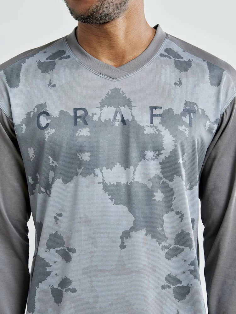 Craft Hale XT Jersey Langærmet Army Grå 7 Craft Hale XT Jersey Langærmet Army Grå - Billede 5