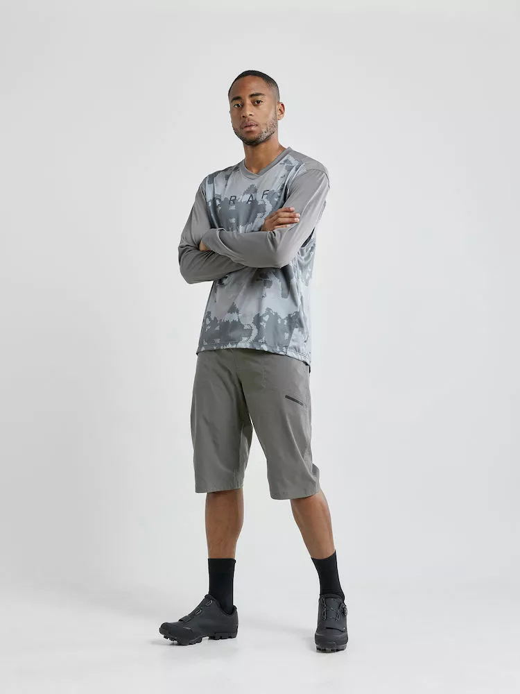 Craft Hale XT Jersey Langærmet Army Grå 9 Craft Hale XT Jersey Langærmet Army Grå - Billede 7