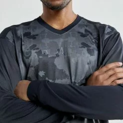 Craft Hale XT Jersey Langærmet Army Sort -Tilbud Cykeltrøjer Butik Craft Hale XT Jersey Langaermet Army 1585825901 05