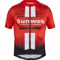 Craft Team Sunweb Replica Jersey Rød