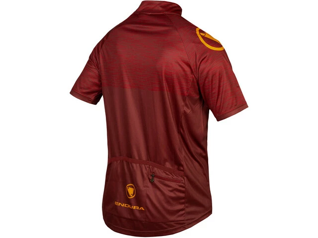 Endura Hummvee Ray Cykeltrøje - Bordeaux 4 Endura Hummvee Ray Cykeltrøje - Bordeaux - Billede 2