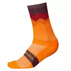 Endura Jagged Cykelstrømpe - Tangerine