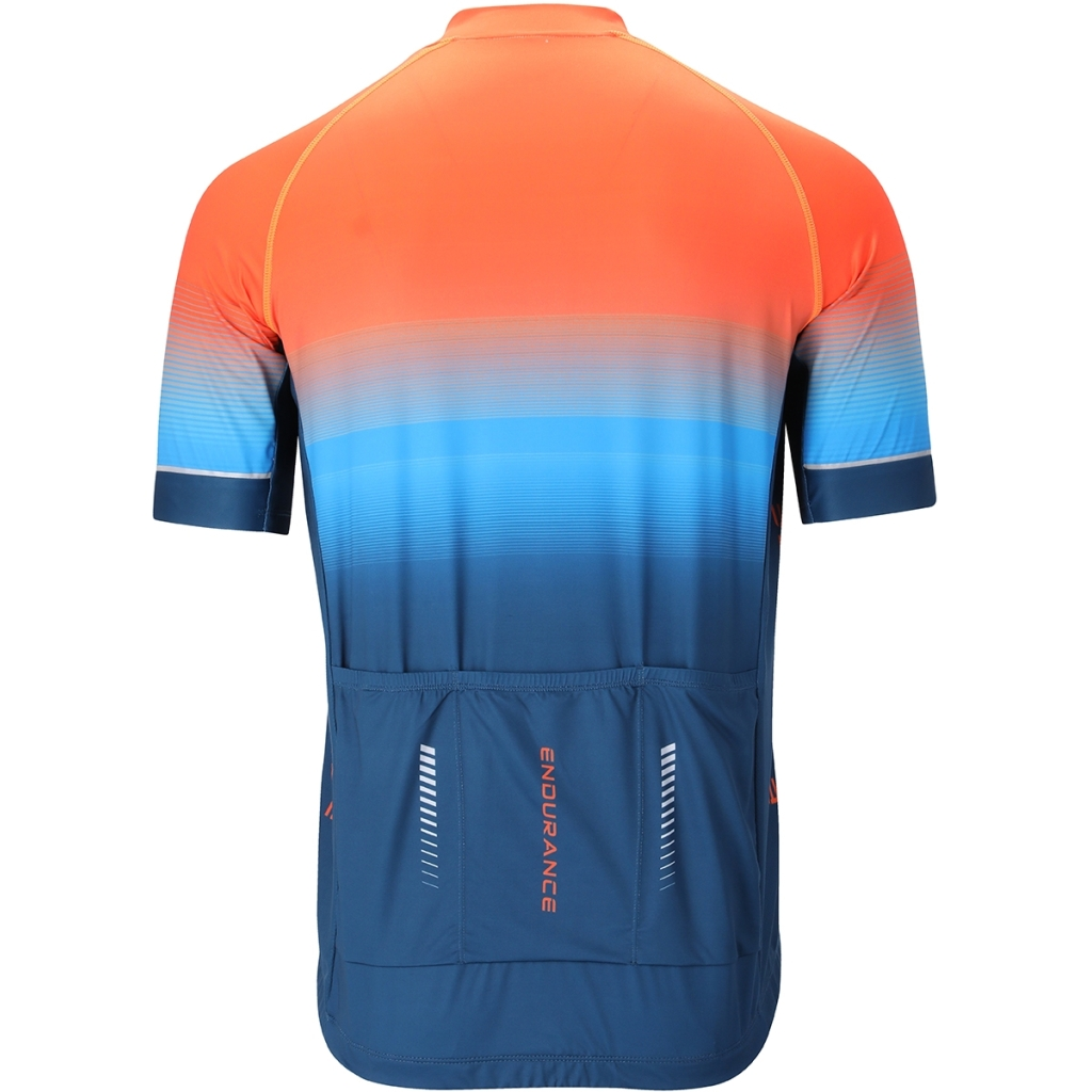 Endurance Jobert M Cykeltrøje Orange/Blå 4 Endurance Jobert M Cykeltrøje Orange/Blå - Billede 2
