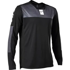 FOX Defend Langærmet MTB Trøje Sort/Grå