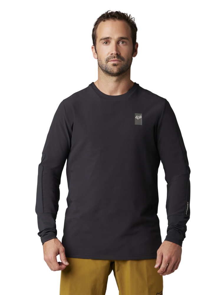 FOX Defend Thermal Jersey Sort 4 FOX Defend Thermal Jersey Sort - Billede 2
