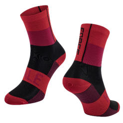 Force Hale Strømper Sort/Rød