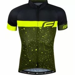 Forside 30 Force Spray Cykeltrøje Sort / Fluo