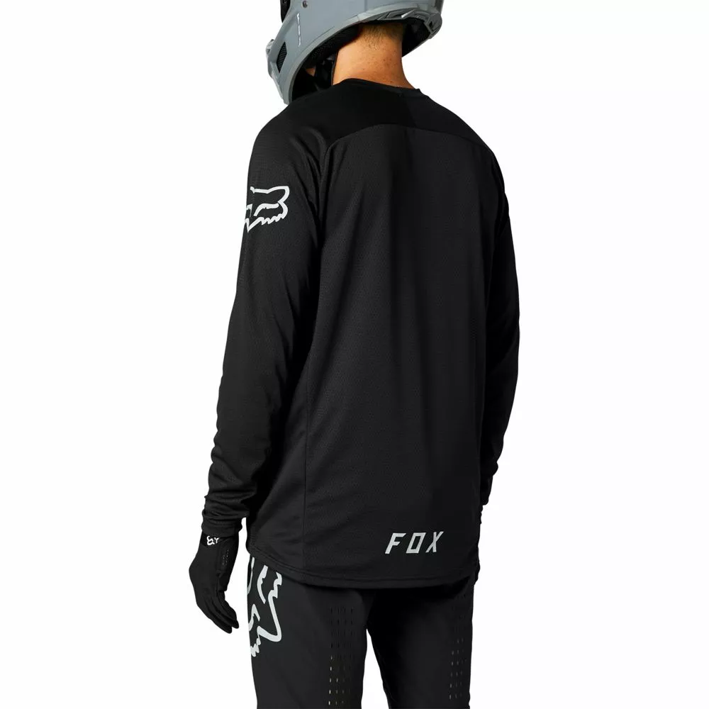 Fox Defend Langærmet MTB Jersey Sort - Billede 2