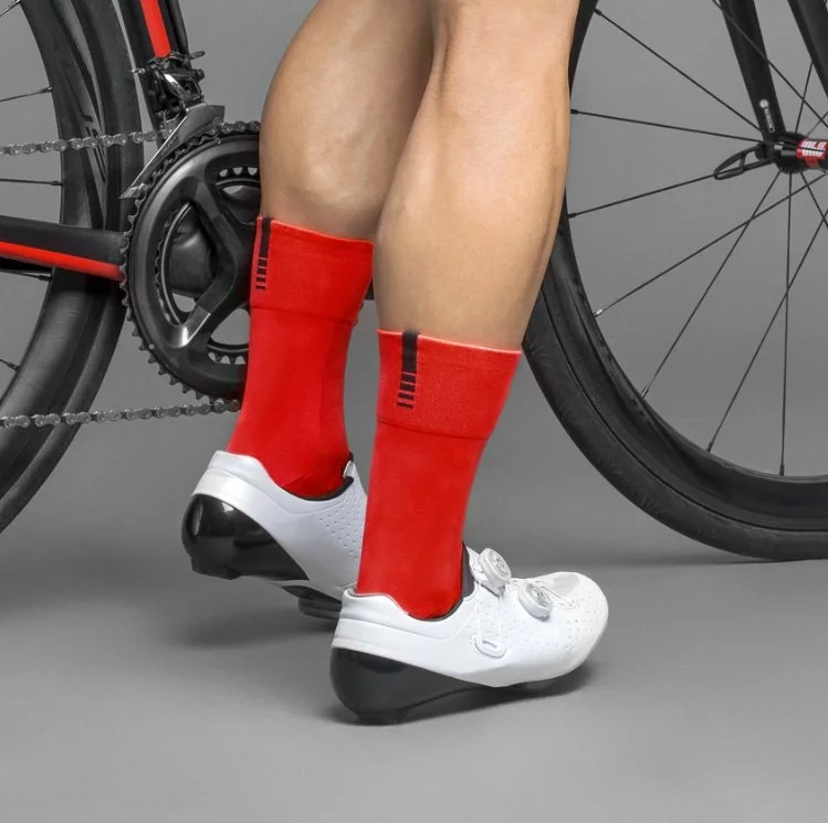 GripGrab Lightweight SL Cykelstrømper Rød 4 GripGrab Lightweight SL Cykelstrømper Rød - Billede 2