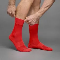 GripGrab Lightweight SL Cykelstrømper Rød 7 GripGrab Lightweight SL Cykelstrømper Rød -Tilbud Cykeltrøjer Butik GripGrab Lightweight SL Cykelstroempe 1525271994 02