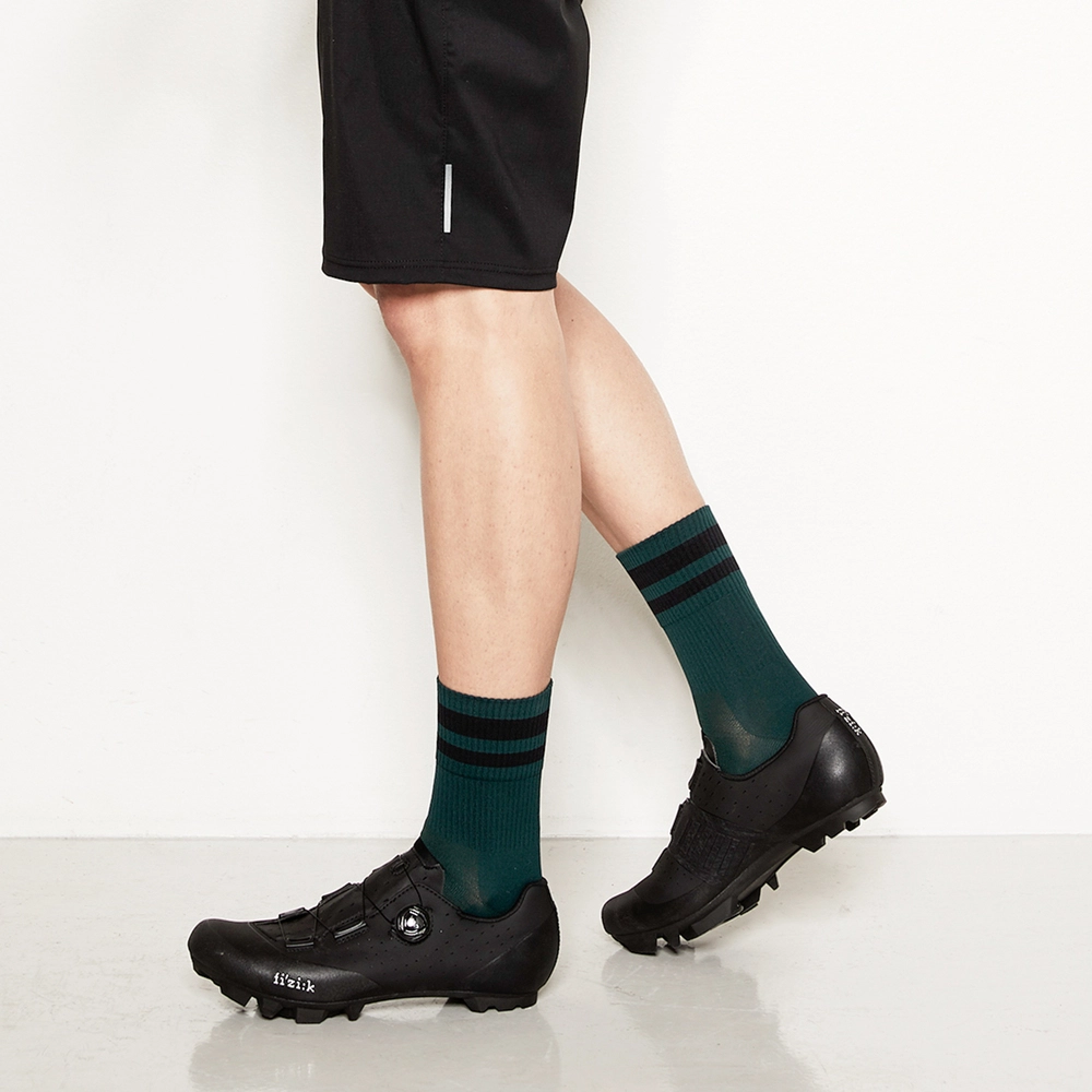 GripGrab Original Stripes Sokker Grøn 7 GripGrab Original Stripes Sokker Grøn - Billede 5