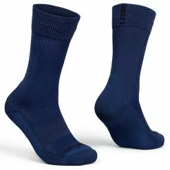 Forside 13 GripGrab Winter Merino High Strømper Navy Blå