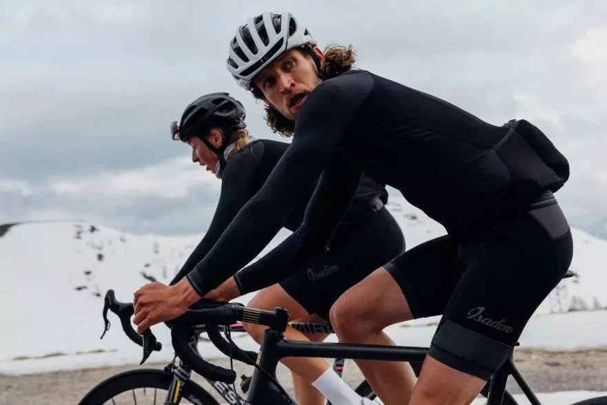 Isadore Echelon Long Sleeve Jersey, Anthracite 6 Isadore Echelon Long Sleeve Jersey, Anthracite - Billede 4