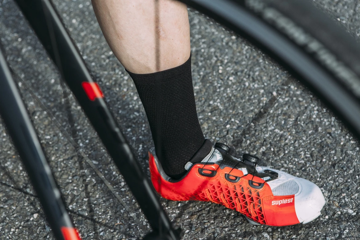 Isadore Echelon Socks, Sort 5 Isadore Echelon Socks, Sort - Billede 3