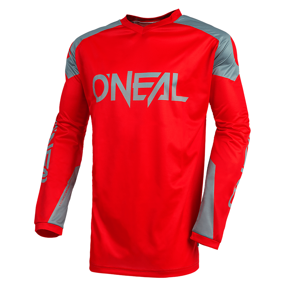 Oneal O'Neal Matrix Ridewear Cykeltrøje Rød/Grå 3 Oneal O'Neal Matrix Ridewear Cykeltrøje Rød/Grå
