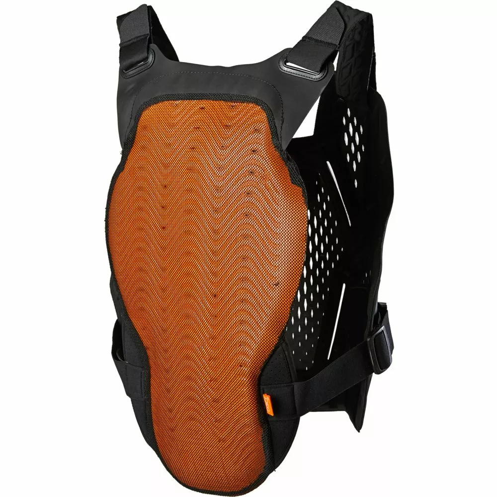 Refurbished - FOX Raceframe Impact D3O SB Body Armor Sort 4 Refurbished - FOX Raceframe Impact D3O SB Body Armor Sort - Billede 2