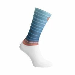 Rogelli Aero Coolmax Cykelstrømper Hvid / Blå / Orange