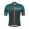 Rogelli Block Cykeljersey - Grøn/Orange -Tilbud Cykeltrøjer Butik Rogelli Block Cykeljersey GroenOra 1645185862