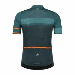 Rogelli Block Cykeljersey - Grøn/Orange -Tilbud Cykeltrøjer Butik Rogelli Block Cykeljersey GroenOra 1645185862 01