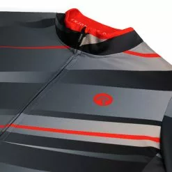 Rogelli Buzz Cykeltrøje - Grå/Rød -Tilbud Cykeltrøjer Butik Rogelli Buzz Cykeltroeje GraaRoed 1645430930 03