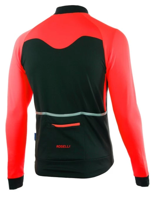 Rogelli Caluso 2.0 Fleece Trøje Sort / Rød - Billede 2