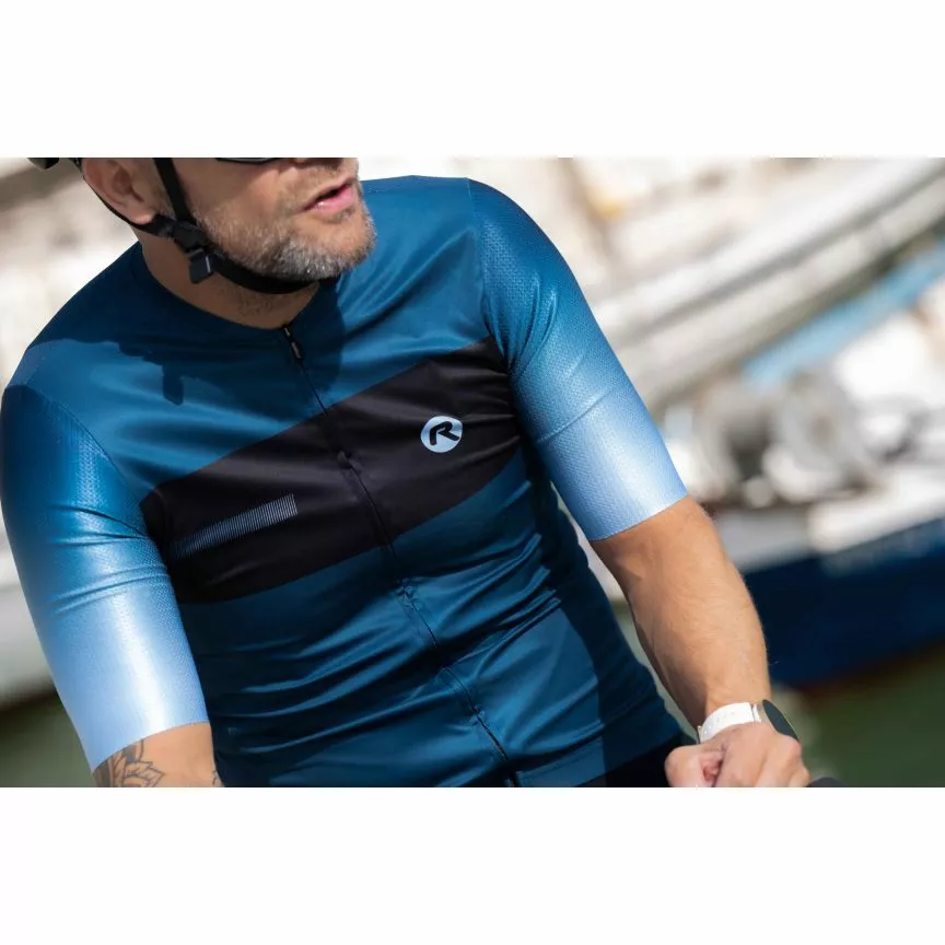 Rogelli Dawn Cykeltrøje Blå 8 Rogelli Dawn Cykeltrøje Blå - Billede 6