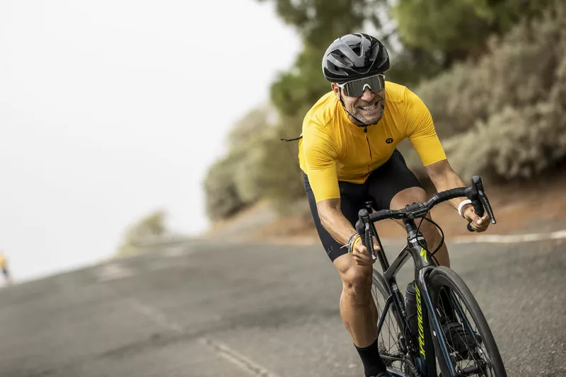 Rogelli Distance Cykeltrøje - Gul 6 Rogelli Distance Cykeltrøje - Gul - Billede 4