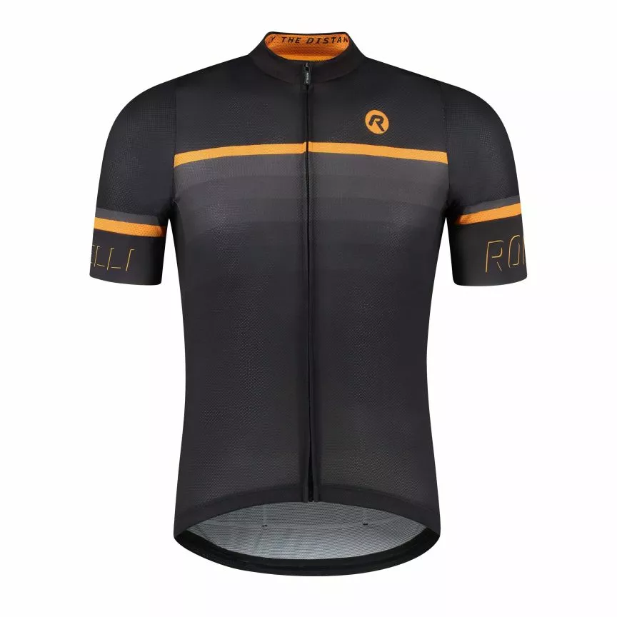 Rogelli Hero 2 Cykeltrøje Sort/Orange 3 Rogelli Hero 2 Cykeltrøje Sort/Orange