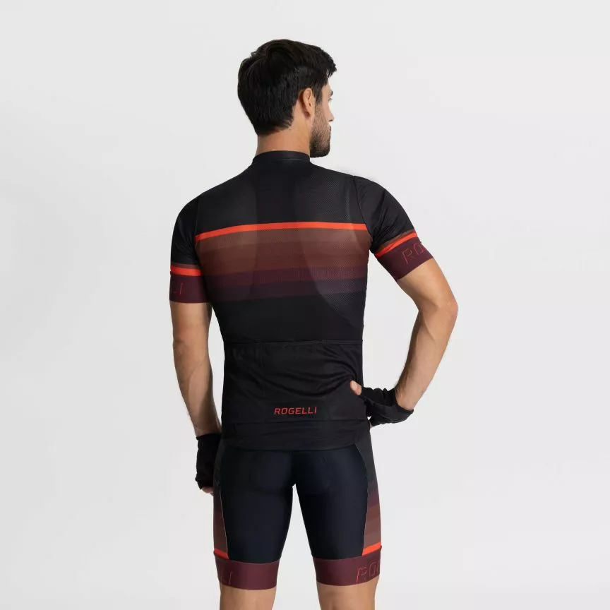 Rogelli Hero 2 Cykeltrøje Sort/Rød 7 Rogelli Hero 2 Cykeltrøje Sort/Rød - Billede 5