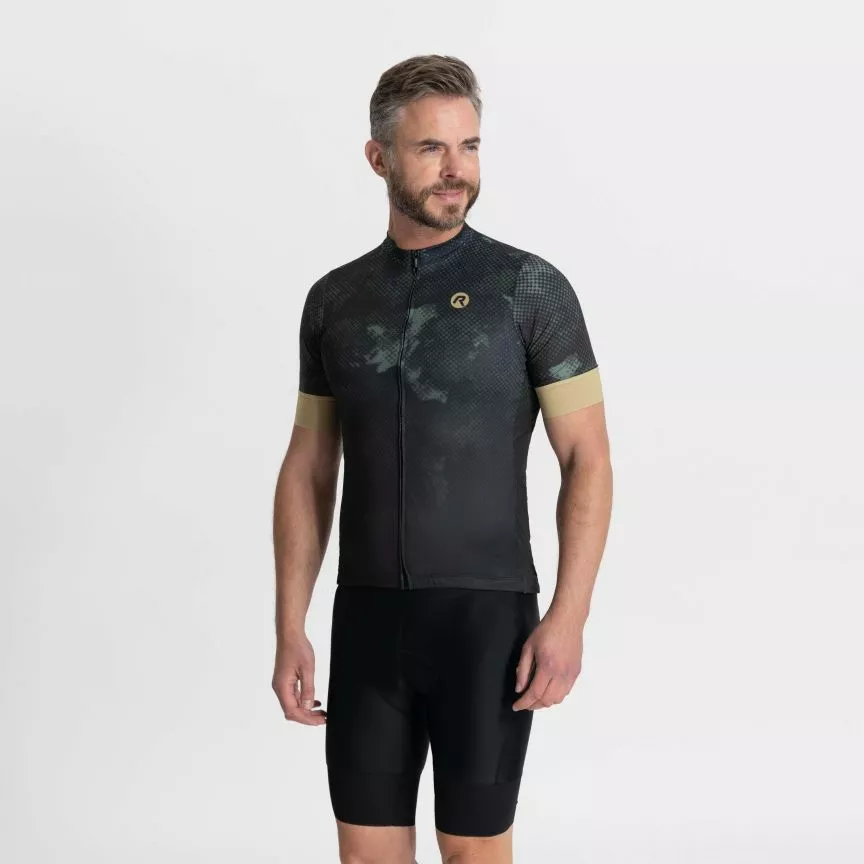 Rogelli Nebula Cykeltrøje Grøn 6 Rogelli Nebula Cykeltrøje Grøn - Billede 4