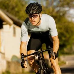 Rogelli Spike Cykeltrøje - Grå/Grøn -Tilbud Cykeltrøjer Butik Rogelli Spike Cykeltroeje GraaGroen 1611240736 03