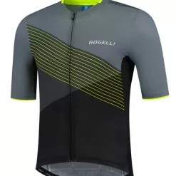 Rogelli Spike Cykeltrøje - Grå/Neon