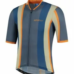 Rogelli Vintage Jersey - Blå/Grøn/Orange