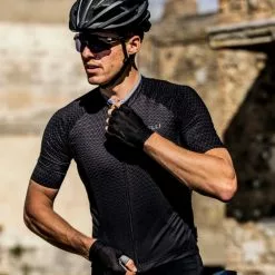 Rogelli Weave Jersey - Sort / Grå -Tilbud Cykeltrøjer Butik Rogelli Weave Jersey Sort Graa 1610365257 02