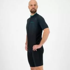 Rogelli Weave Jersey - Sort / Grøn -Tilbud Cykeltrøjer Butik Rogelli Weave Jersey Sort Groen 1610365815 03