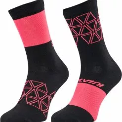 Silvini Bardiga Cykelstrømper Sort / Rød