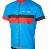 Astral Stelvio II Cykeltrøje Med Korte ærmer Blå/rød -Tilbud Cykeltrøjer Butik astraljerseyblueredkort2017